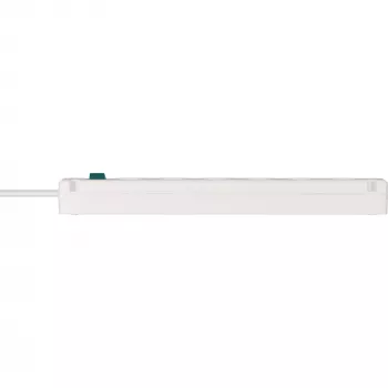 Brennenstuhl Bremounta Steckdosenleiste, 5 Steckdosen + 2x USB-C, 3 m, weiß