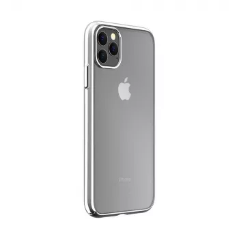 Schutzhülle Hartschale Devia Glimmer Serie für iPhone 11 Pro, Silber, Polycarbonat