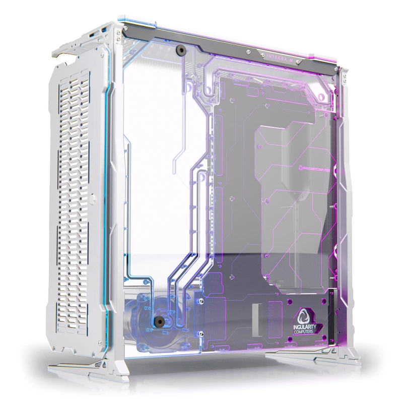 Singularity Computers Spectre Integra-M Elite PC-Gehäuse, Silber
