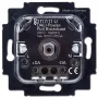 Unterputz-Drehdimmer Busch-Jaeger 2117/11 U, 230 V AC, 50–60 Hz, Schwarz