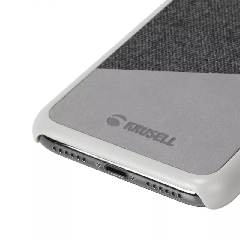 Cover Krusell Tanum iPhone XS Max 16,5 cm Grau
