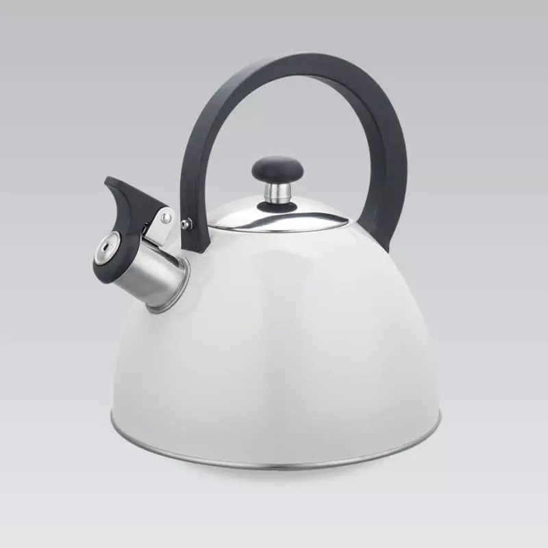 Maestro MR-1302-WG Herd-Pfeifkessel, 2,5 l, weiß