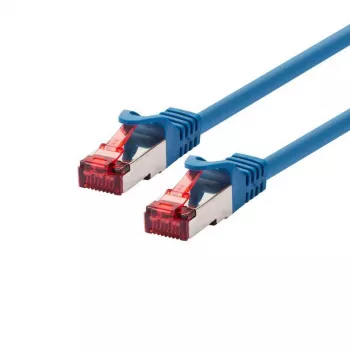 Netzwerkkabel LOGON Cat6 SSTP/PIMF, 5 m, RJ-45 auf RJ-45, blau