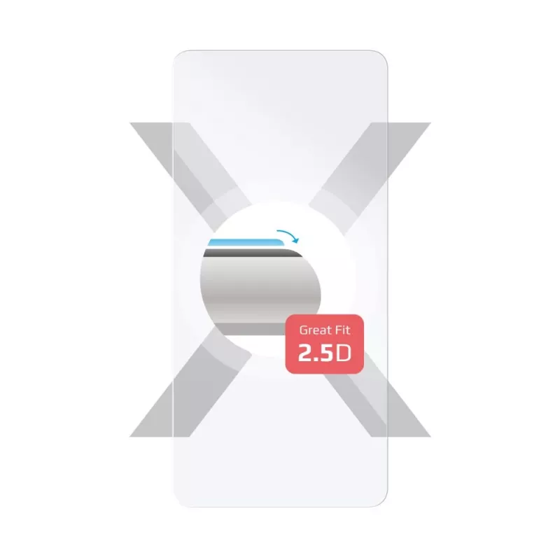 Fixed | 2.5D | Displayschutzfolie | Samsung | Galaxy A35 5G | Gehärtetes Glas | Transparent