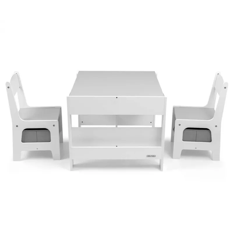 Kindermöbel-Set Milly Mally Sven White – Modell 5488, weiße Ausführung