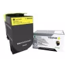 Lexmark 71B0H40 Tonerkartusche für CS417/CS517/CX417/CX517, Gelb, High Yield