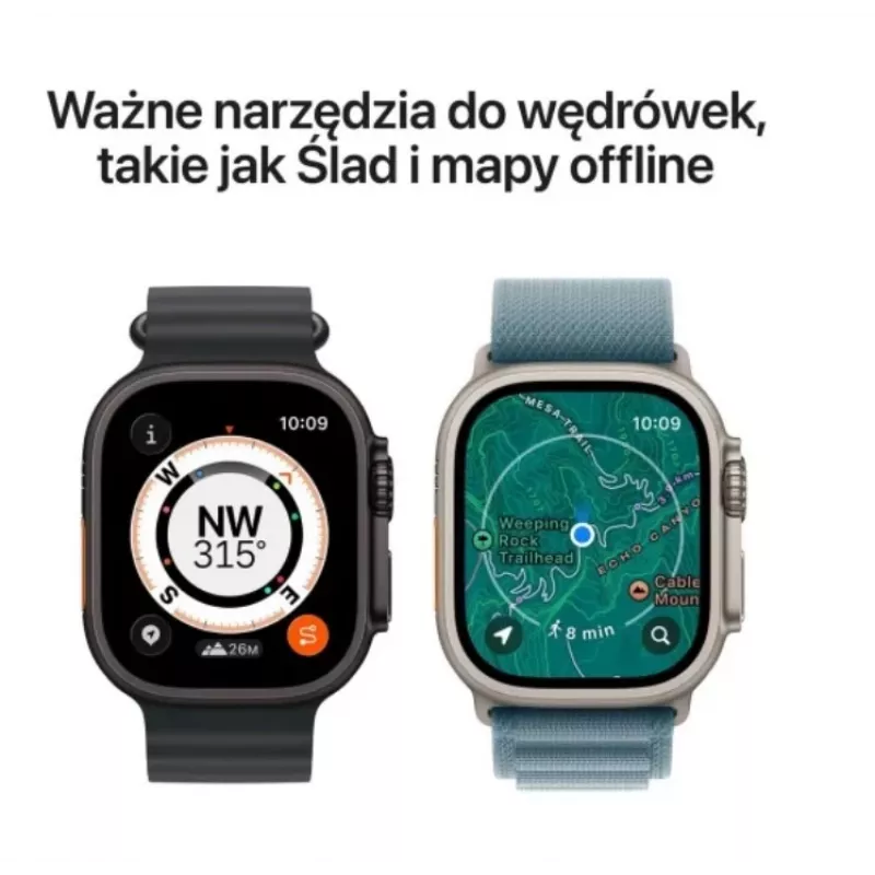 Apple Watch Ultra 3 GPS + Cellular 49mm Black Titanium Gehäuse mit Black Alpine Loop Medium
