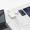 Belkin BoostCharge Pro 200 W 4-Port USB-C GaN Wandladegerät, Weiß (WCH015VFWH)