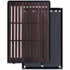 Lian Li DAN Cases A3-mATX Wood Edition Frontpanel, Walnuss / Schwarz