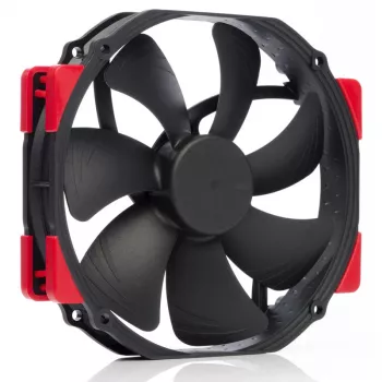 Computergehäuselüfter Noctua NF-A15 HS-PWM chromax.Schwarz.swap 150 mm, PWM, 300–1500 RPM, 140,2 m³/h, 24,6 dB