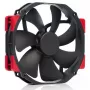 Computergehäuselüfter Noctua NF-A15 HS-PWM chromax.Schwarz.swap 150 mm, PWM, 300–1500 RPM, 140,2 m³/h, 24,6 dB