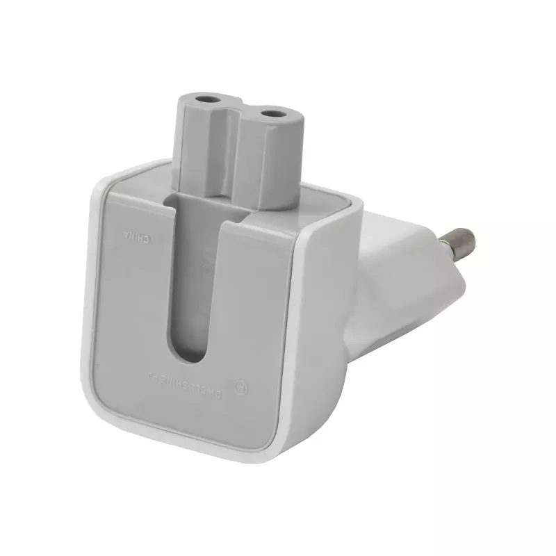 Akyga AK-AD-60 EU-Ersatzstecker CEE 7/16 auf IEC C7, Weiß