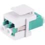 ShiverPeaks S/CONN 08-10202 LC-LC Duplex Keystone LWL-Kupplung, Aqua