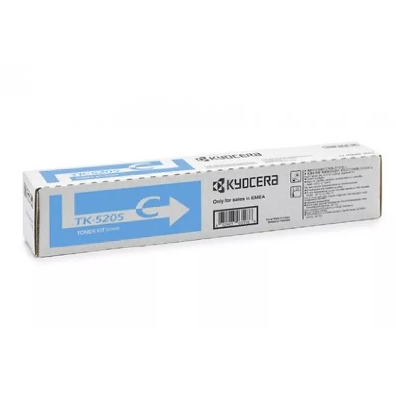 Kyocera TK-5205C Tonerkartusche TASKalfa 356ci/358ci, Cyan, 12000 Seiten