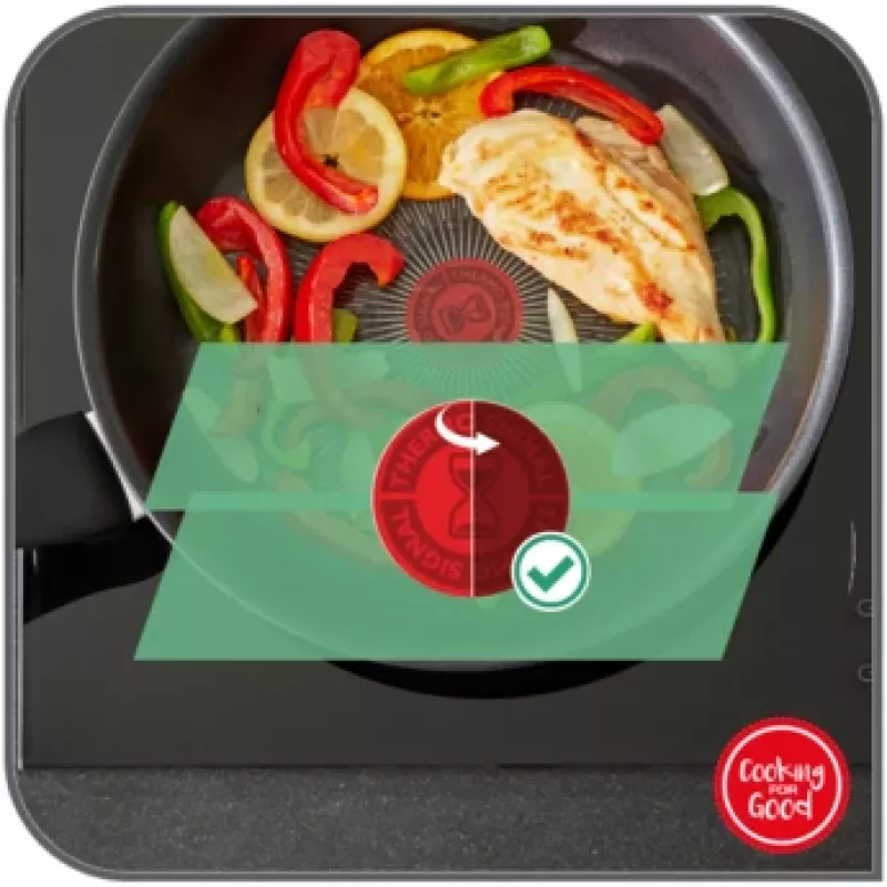 Tefal Easy Plus B5690653 Bratpfanne Allzweckpfanne Rund