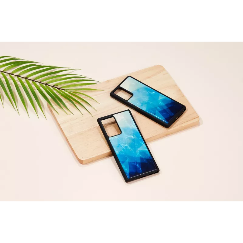Schutzhülle iKins für Samsung Galaxy Note 20 Ultra – blue lake Schwarz