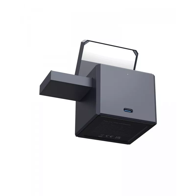 Anker 3-in-1 Cube Y1811G11 mit MagSafe, 15 W, Schwarz