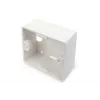 Unterputzdose Lanview LKS845 Leergehäuse 80×80 mm für Wand- oder Paneleinbau