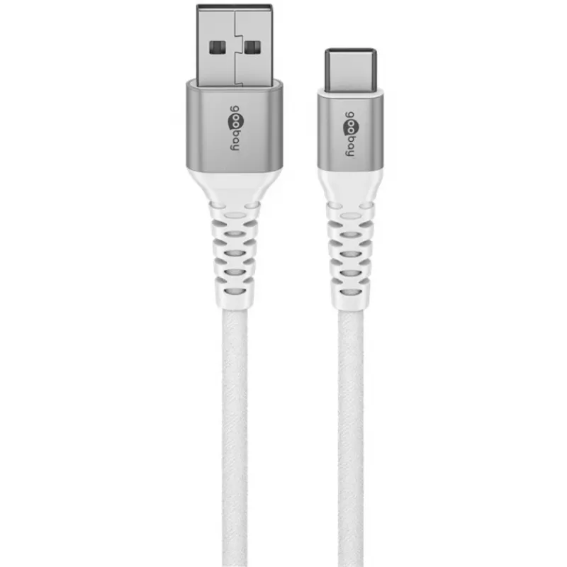Goobay 74532 USB-Kabel Weiß