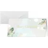 Grußkarten sigel DS199 Watercolor Design, DIN-Langformat, Pack für Weihnachten