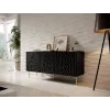 Cama Meble HOLE Kommode 152x42,5x74,5 cm, mattschwarz