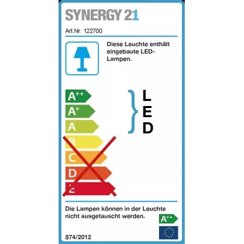 Synergy 21 LED Kellerleuchte / Ovalleuchte IP65 5W cw