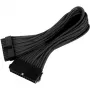 SilverStone SST-PP07-MBB 24-Pin-ATX-Verlängerungskabel, 30 cm, schwarz