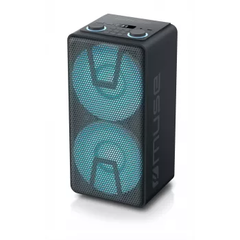 Muse Party Box Lautsprecher M-1805 DJ 150 W Kabellose Verbindung Schwarz Bluetooth
