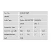 DIGITUS Professional - Patchkabel - SC Multimode (M) zu SC Multimode (M) - 2 m - Glasfaser - 50/125 Mikrometer - OM3 - halogenfrei - aquamarin