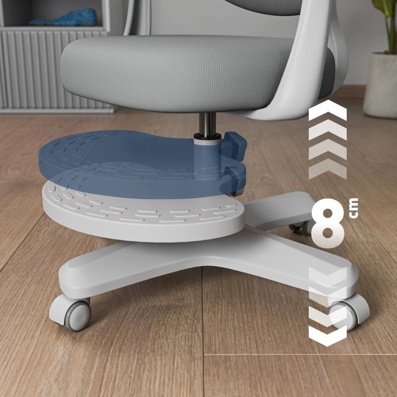 Bürodrehstuhl mark adler Junior 4.6 Grau — kompakter ergonomischer Arbeitsstuhl