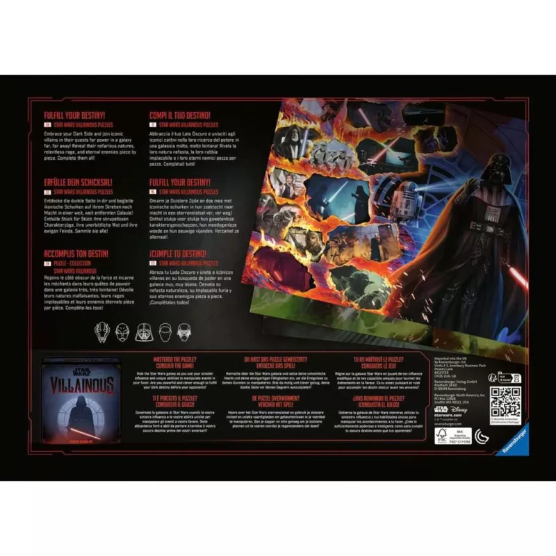 Ravensburger Moff Gideon Puzzle 1000 Teile Fernsehserien/Filme