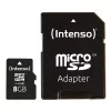 MEMORY MICRO SDHC 8GB C10/W/ADAPTER 3413460 INTENSO
