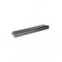 Patch Panel ROLINE Cat.6/Class E 19 Zoll 24 Ports STP Schwarz