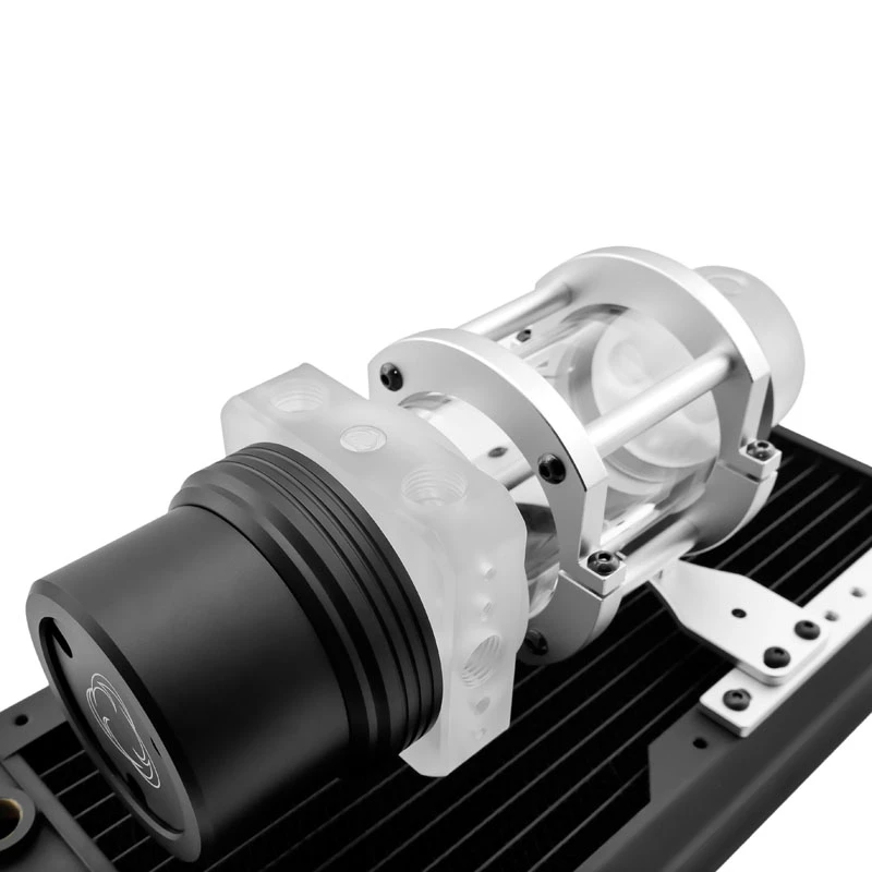 Singularity Computers Protium Reservoir 100mm – Acryl, satiniert, schwarz