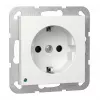 Wand-/Decken-SCHUKO-LED-Leuchte von Gira Modell 417003 mit integrierter Schuko-Steckdose