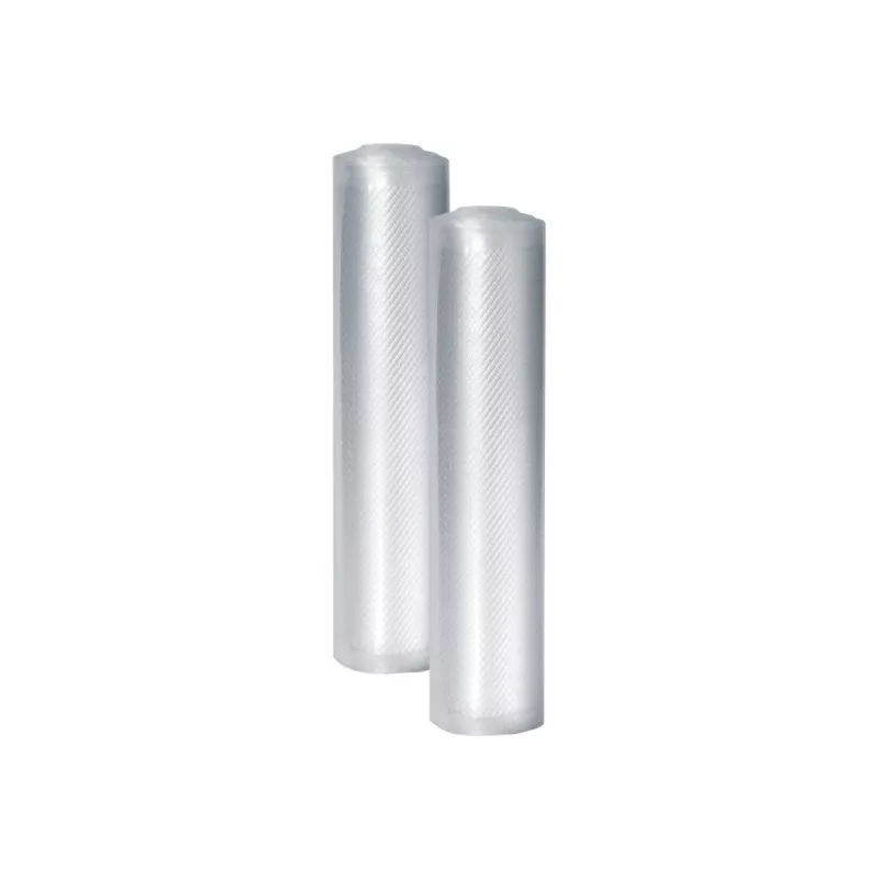 Caso 01222 Vakuumierfolienrollen, 2 x 30 x 600 cm, gerippt