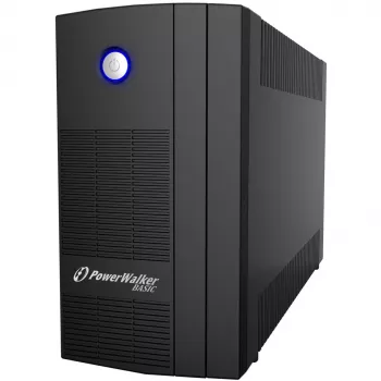 PowerWalker Basic VI 1000 SB Line-Interactive 1000VA 3AC-Outputs Tower Schwarz Unterbrechungsfreie Stromversorgung (USV) (10121068)
