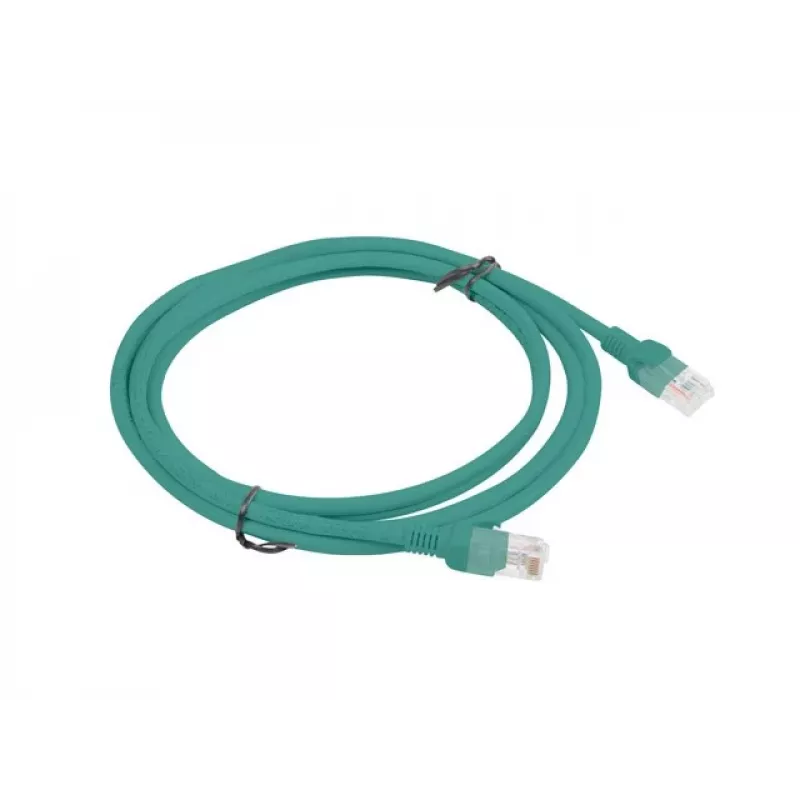 Lanberg PCU5-20CC-0200-G Cat5e U/UTP Patchkabel, 2 m, Grün, 10 Stück