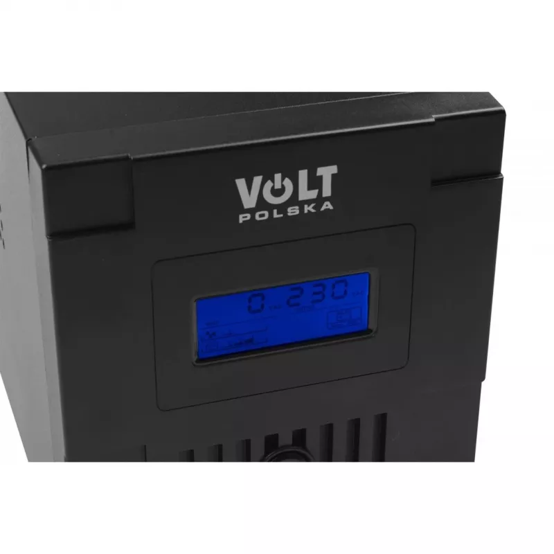 Unterbrechungsfreie Stromversorgung Volt Polska Micro 600VA 360W – kompakte USV für Zuhause und kleines Büro