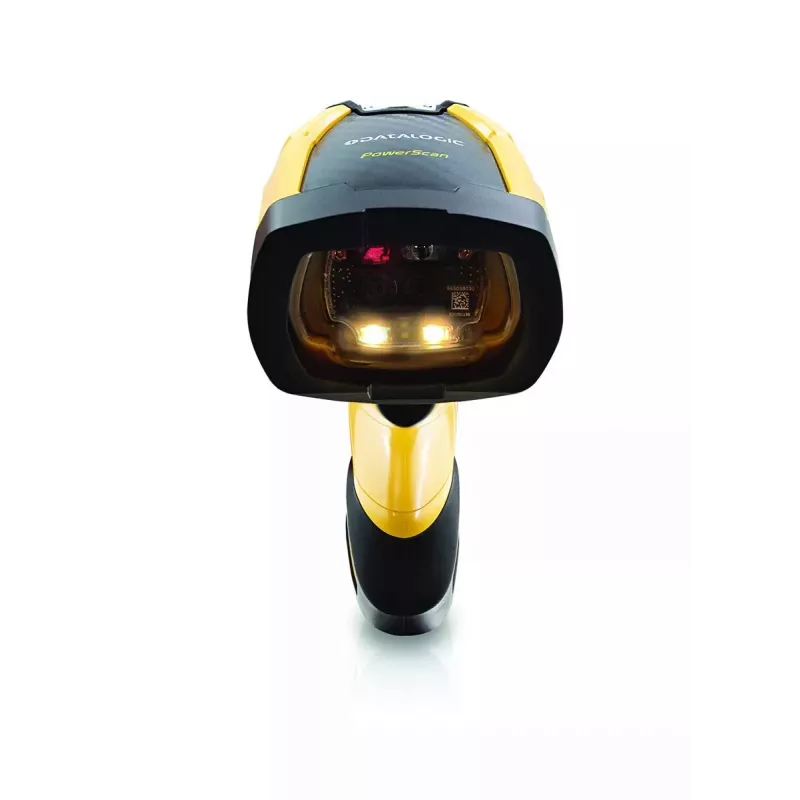 Hand-Barcodeleser Datalogic PM9600-HP433RBK10 1D/2D Laser Kabelgebunden Kabellos