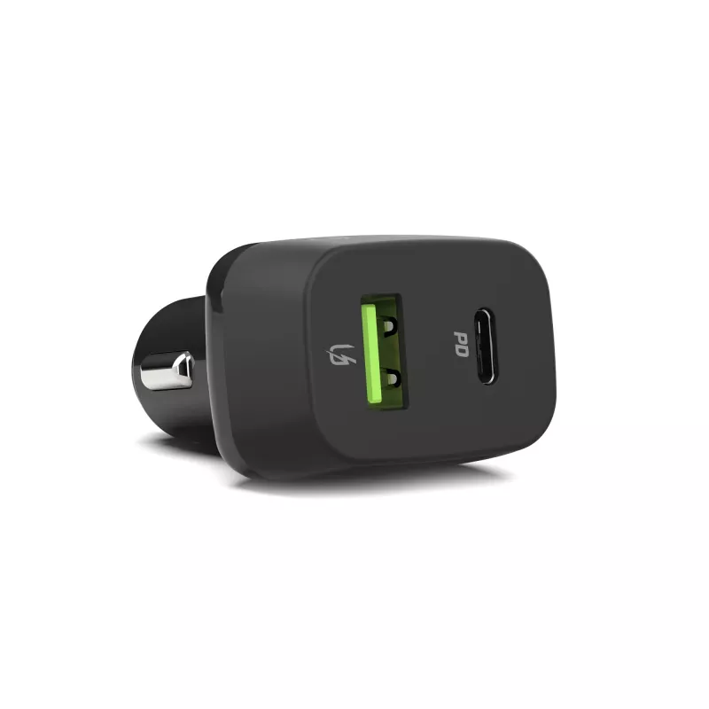 KFZ-Ladegerät Green Cell CAD33, 42 W, USB-C PD + USB-A QC3.0, 12/24 V Eingang, 5–12 V Ausgang
