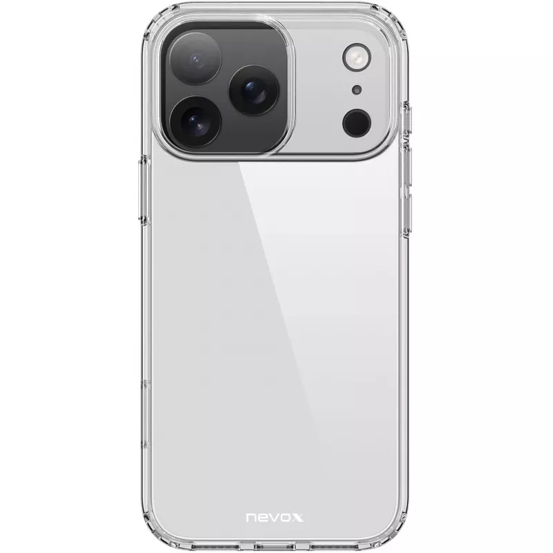 Nevox StyleShell Flex Hülle für iPhone 17 Pro, Transparent