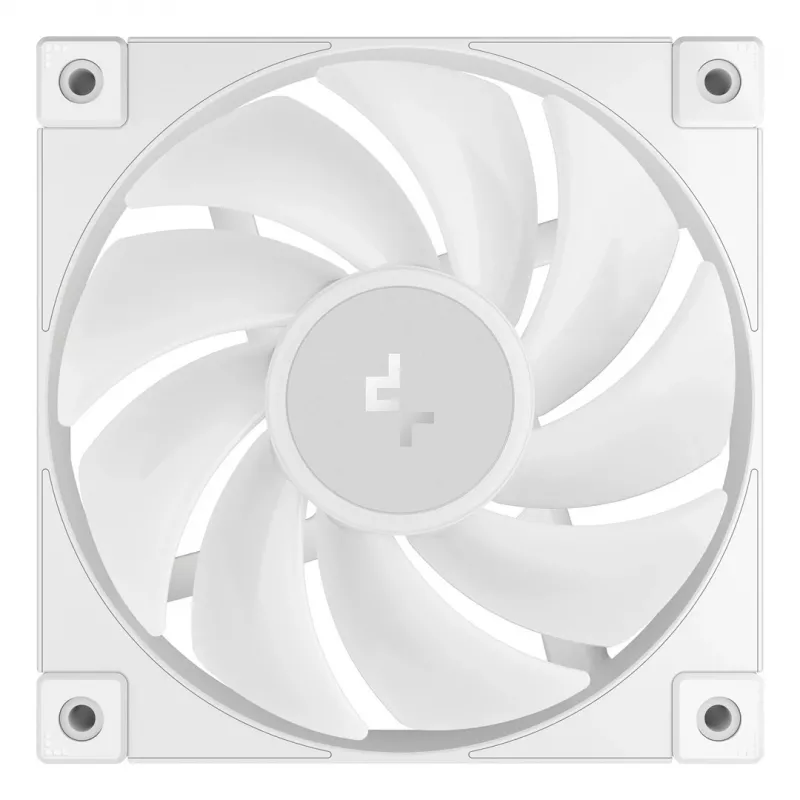 DeepCool FD12 ARGB WH R-FD12-WHAPN3-G Gehäuselüfter, 120 mm, 3er-Pack, weiß