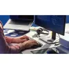 Logitech MX Mechanical Mini 920-010782 kabellose beleuchtete Tastatur, Clicky-Switches, RF-Funk + Bluetooth LE, US International QWERTY, Graphit