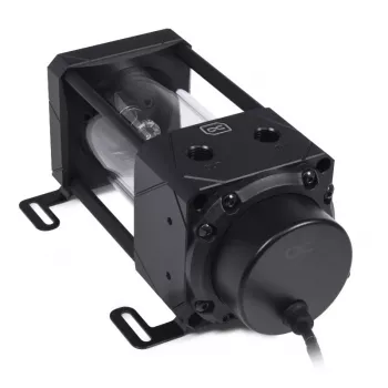 Alphacool Eisbecher Aurora D5 150 mm Ausgleichsbehälter inkl. VPP Apex D5 Pumpe, Acetal/Glas (13327)