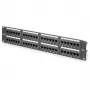 DIGITUS - Patch Panel - RJ-45 X 48 - Grau, RAL 7035 - 2U - 48 Ports (DN-91648U)