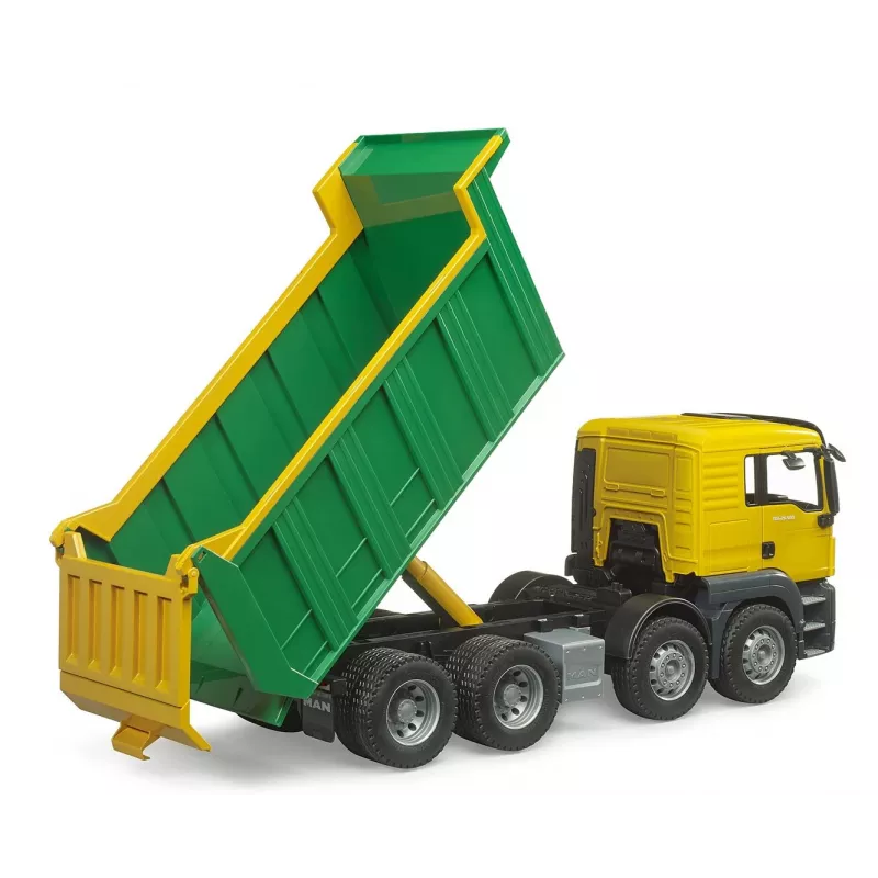 Bruder 02772 MAN TGA Müll-LKW Hecklader, Spielzeugfahrzeug
