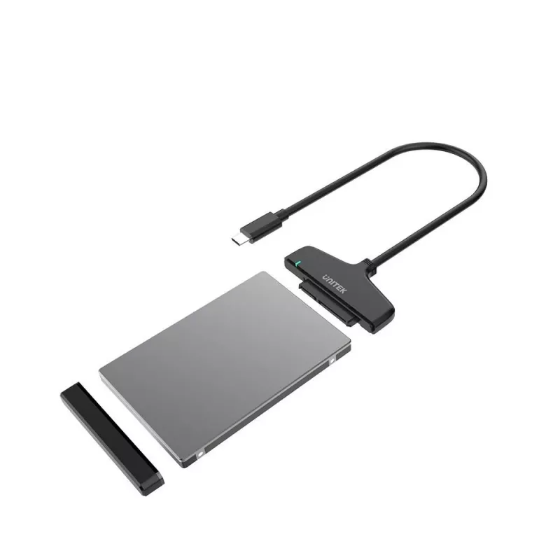 UNITEK Y-1096A USB-C auf SATA III Adapter für 2,5-Zoll-HDD/SSD
