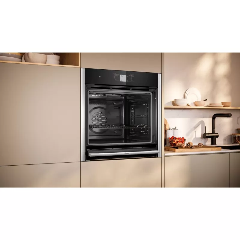 Neff B64CT73N0 Backofen 71 L Schwarz, Edelstahl