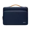 Laptop-Hülle Tomtoc Defender-A14 (blau) — Schutzhülle für 14-Zoll-Laptops, Schutzpolsterung, Reißverschluss